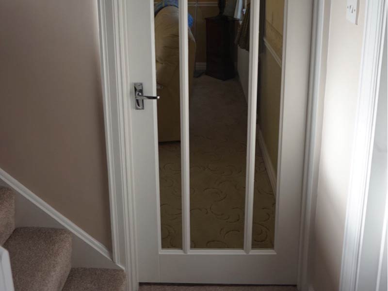 Fitted Glass Door